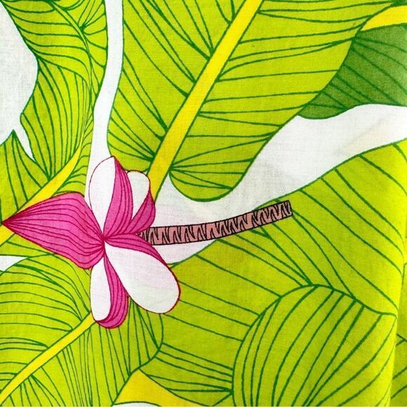 Sana Safinaz Lightweight Cotton‎ Colorful Tropical Pattern Tunic Kurti Sz XS - Picture 4 of 10